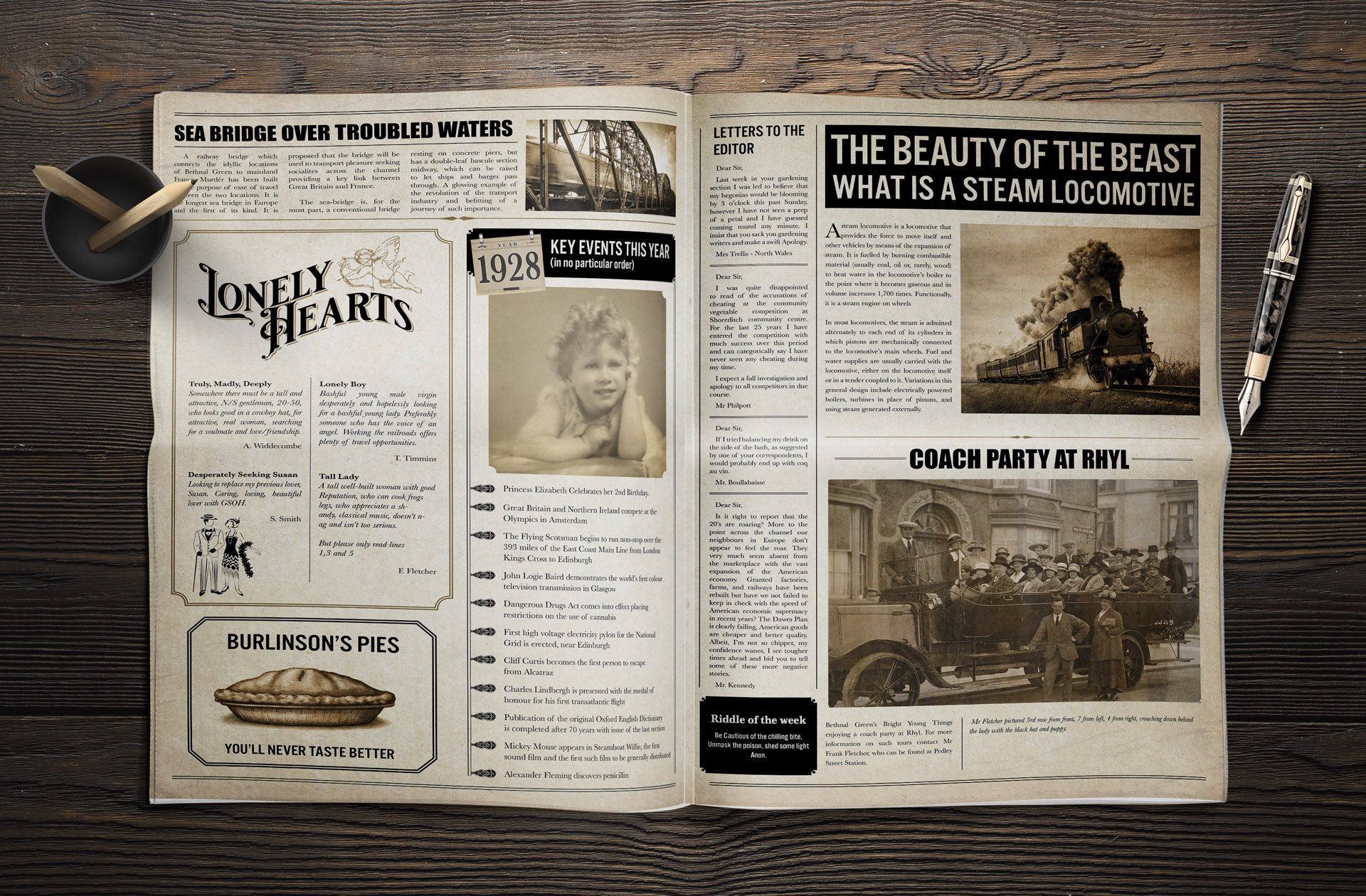 Recreations and Props